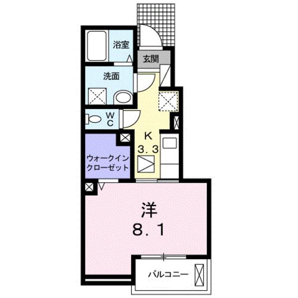 甲府市美咲２丁目のアパート