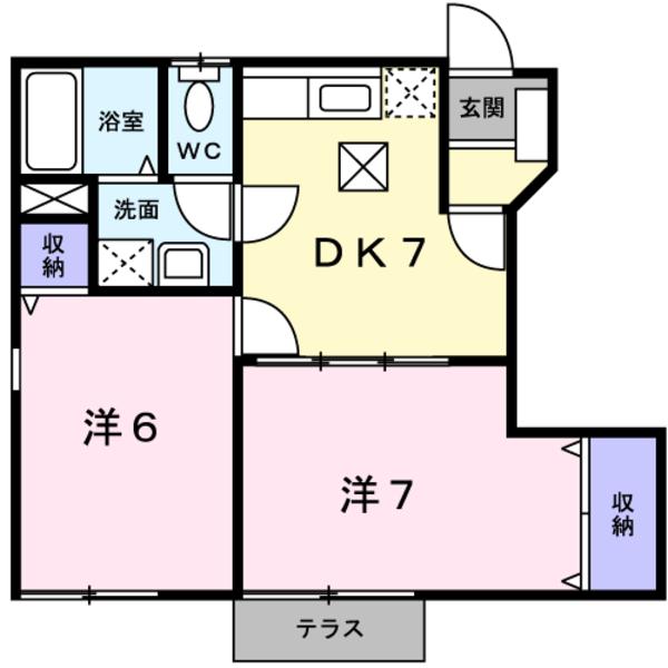 韮崎市富士見２丁目のアパート