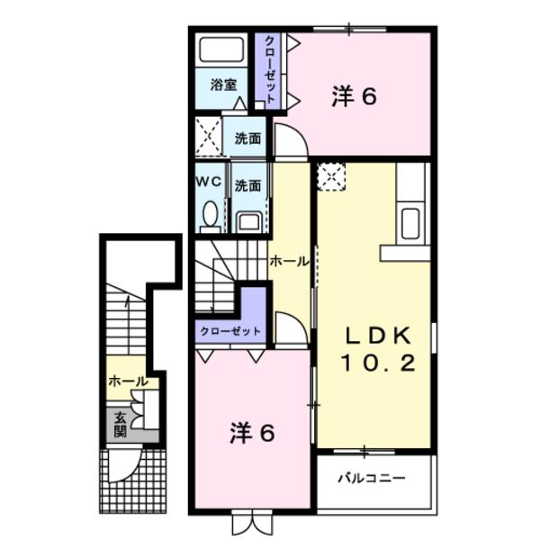 韮崎市大草町若尾のアパート