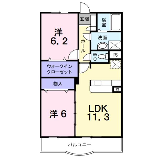 甲斐市大下条のマンション