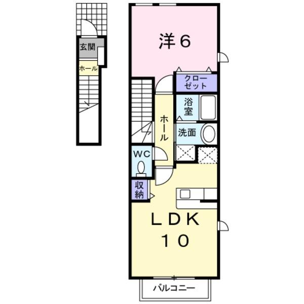 甲府市大里町のアパート
