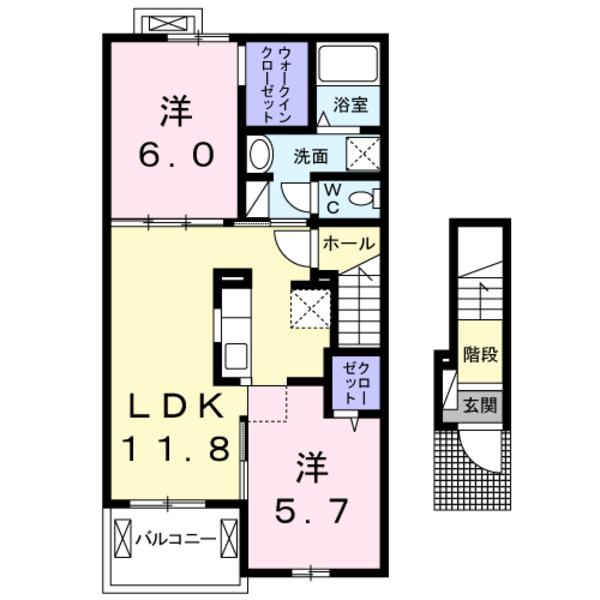 甲斐市西八幡のアパート