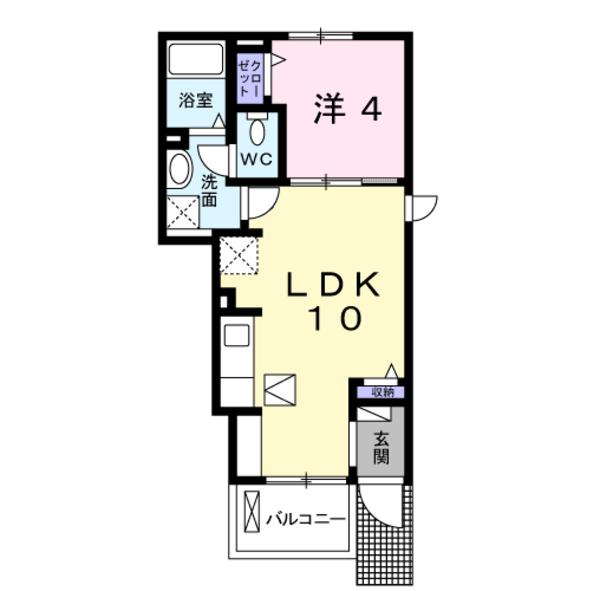 甲府市古上条町のアパート