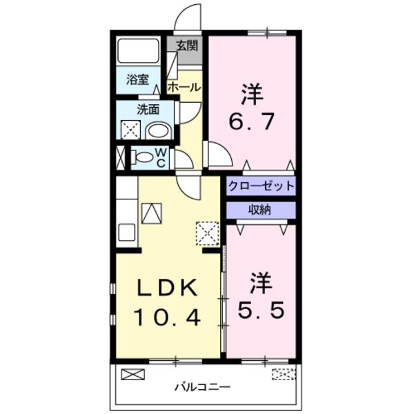 甲州市塩山下塩後のマンション