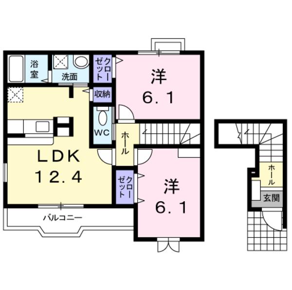 甲府市下今井町のアパート