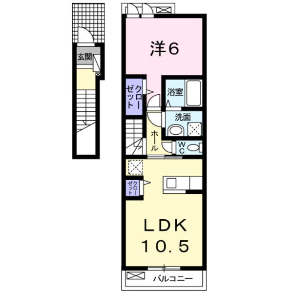 甲斐市篠原のアパート