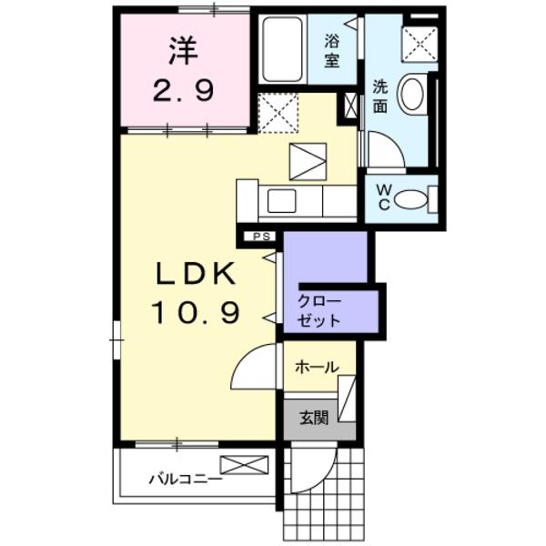 甲府市上町のアパート