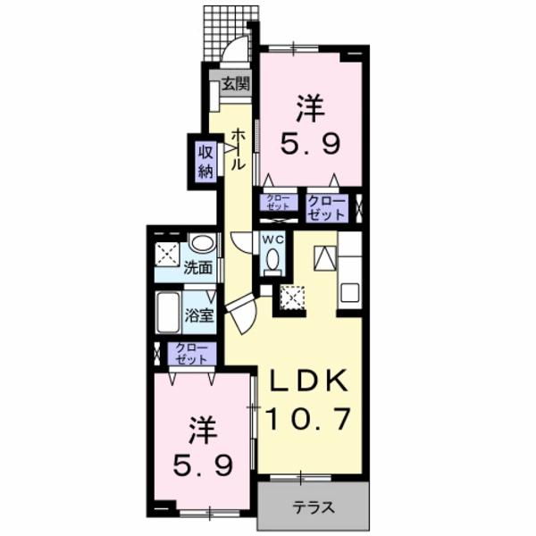 甲府市上町のアパート