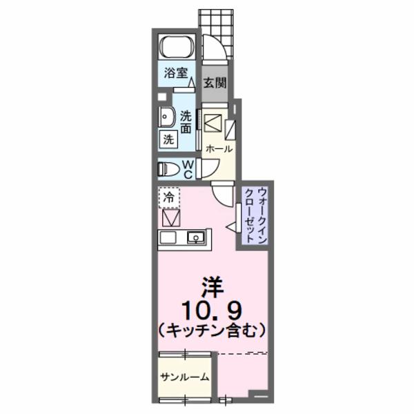 甲府市堀之内町のアパート