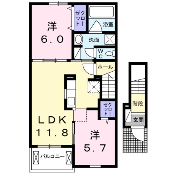 甲府市国玉町のアパート
