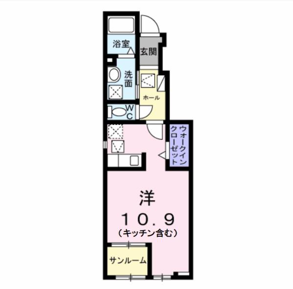 甲斐市玉川のアパート