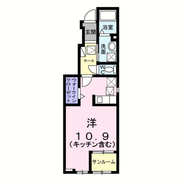 甲斐市玉川のアパート