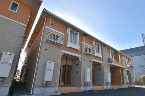 中巨摩郡昭和町築地新居のアパート
