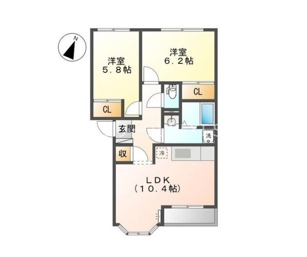 南アルプス市江原のアパート
