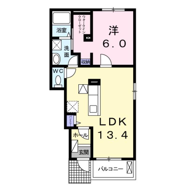 甲府市朝気３丁目のアパート