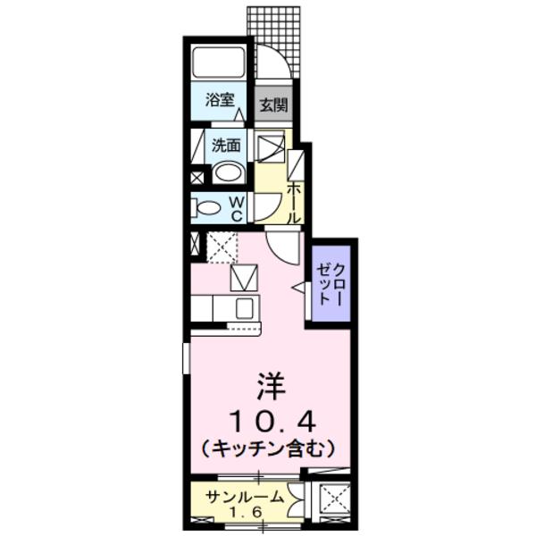 南アルプス市寺部のアパート