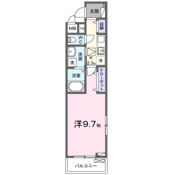 甲府市青葉町のアパート