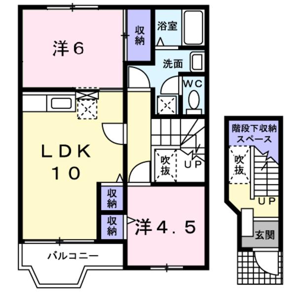 南巨摩郡富士川町最勝寺のアパート