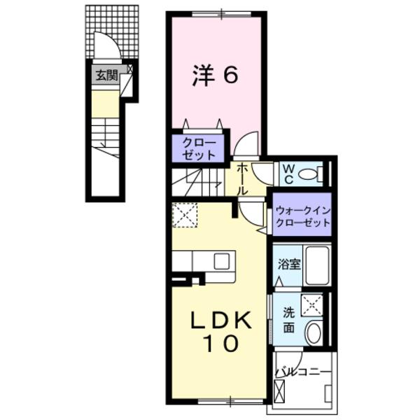 甲府市山宮町のアパート