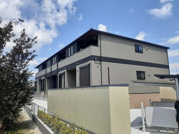 南アルプス市寺部のアパート