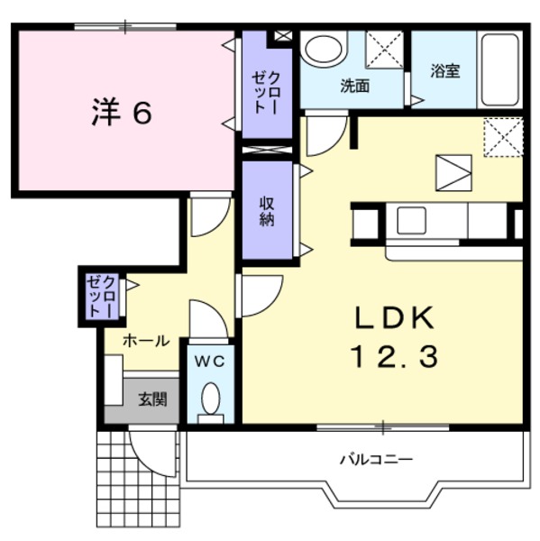 甲府市下今井町のアパート