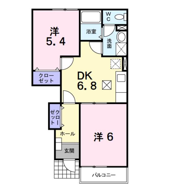 中巨摩郡昭和町西条のアパート