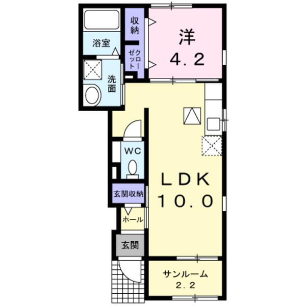 甲府市伊勢３丁目のアパート