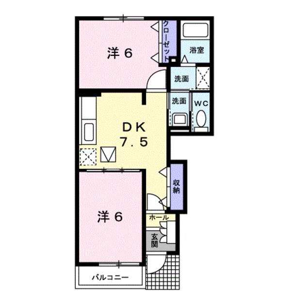 甲州市勝沼町小佐手のアパート