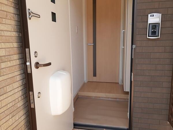 中巨摩郡昭和町清水新居のアパート