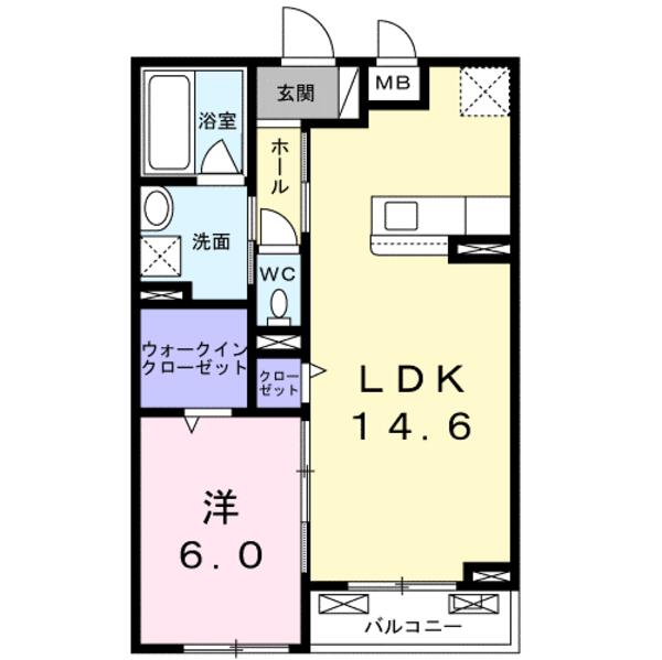 甲斐市西八幡のアパート
