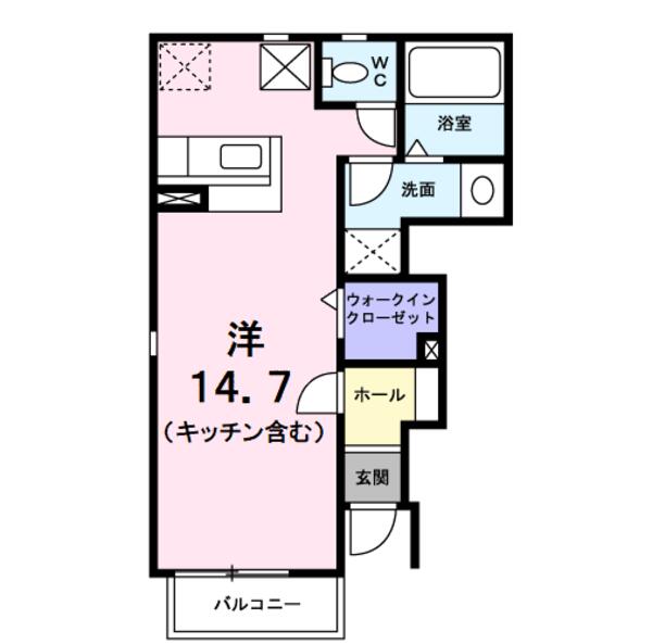 メゾン西河原２Ａ