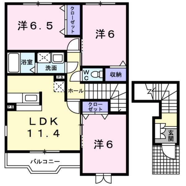 南巨摩郡富士川町小林のアパート