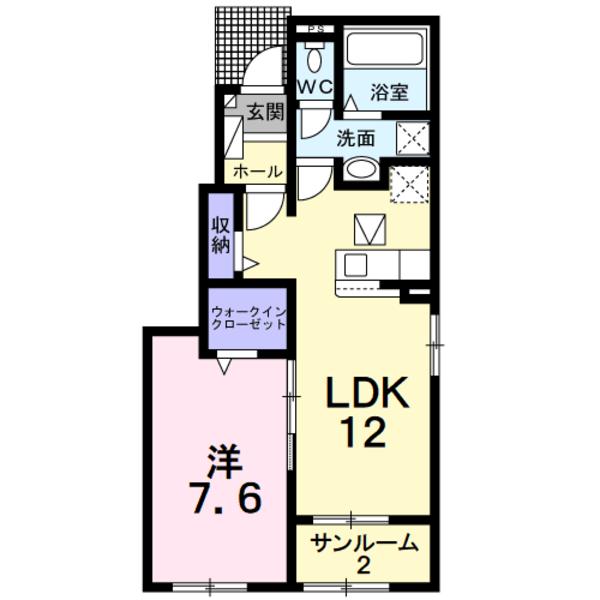都留市大原のアパート