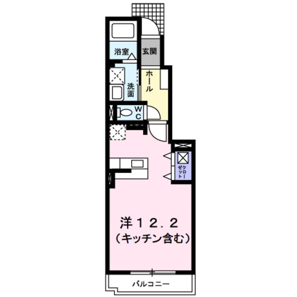甲斐市島上条のアパート