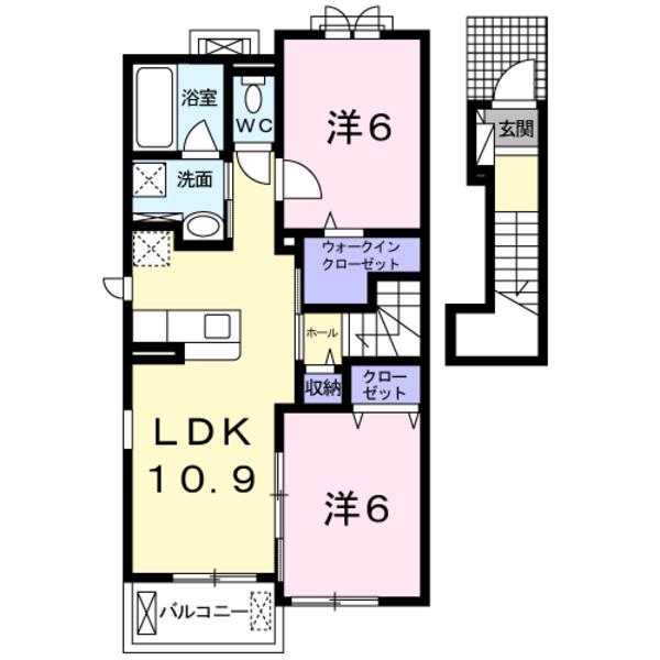 甲府市川田町のアパート