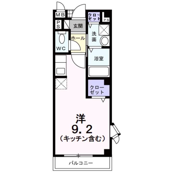 甲府市新田町のアパート
