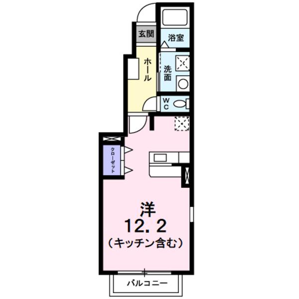 笛吹市石和町四日市場のアパート