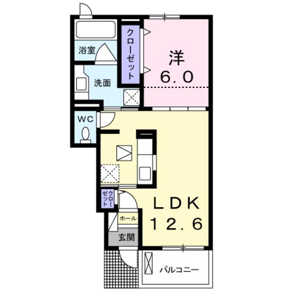中巨摩郡昭和町清水新居のアパート