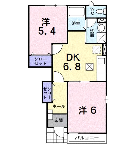 甲府市国母１丁目のアパート