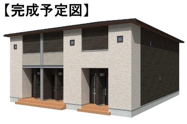 甲府市千塚1丁目のアパート