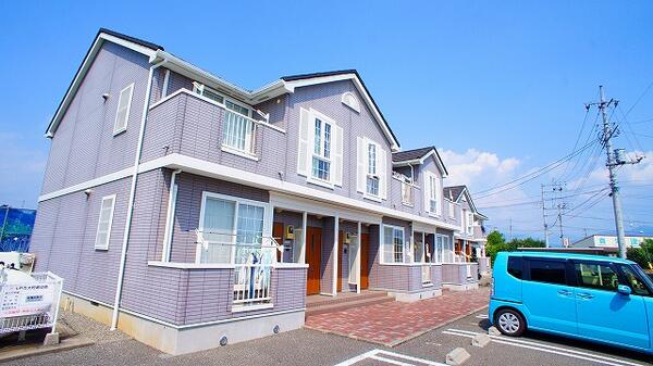 笛吹市春日居町鎮目のアパート