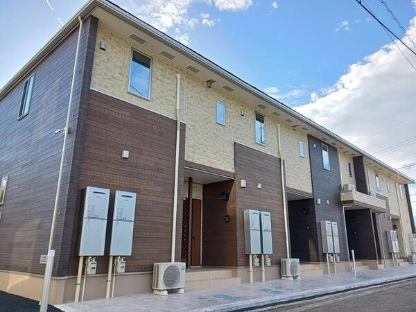 甲斐市富竹新田のアパート