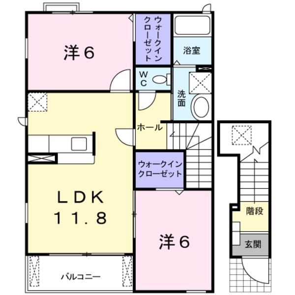甲府市大里町のアパート
