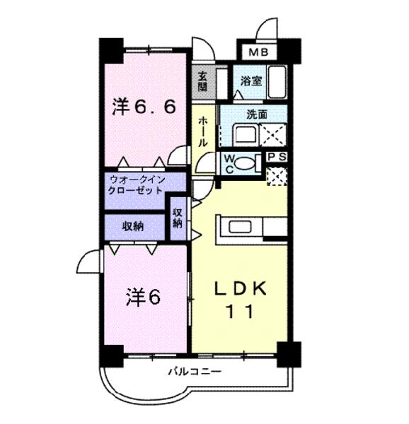 甲府市堀之内町のマンション