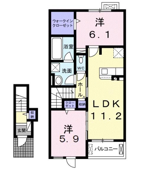 西八代郡市川三郷町市川大門のアパート