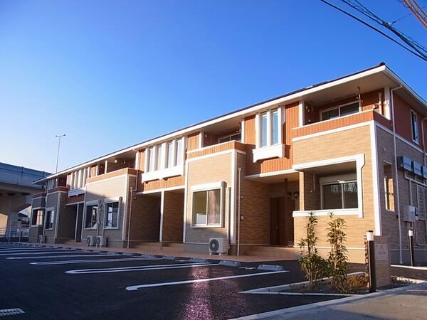 南アルプス市寺部のアパート