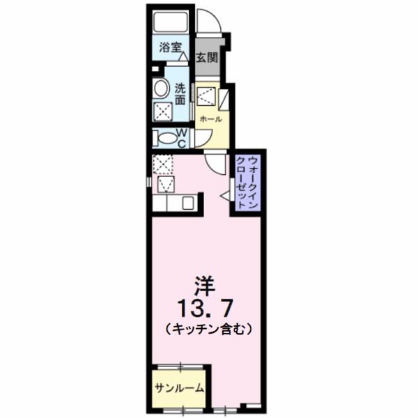 甲斐市玉川のアパート