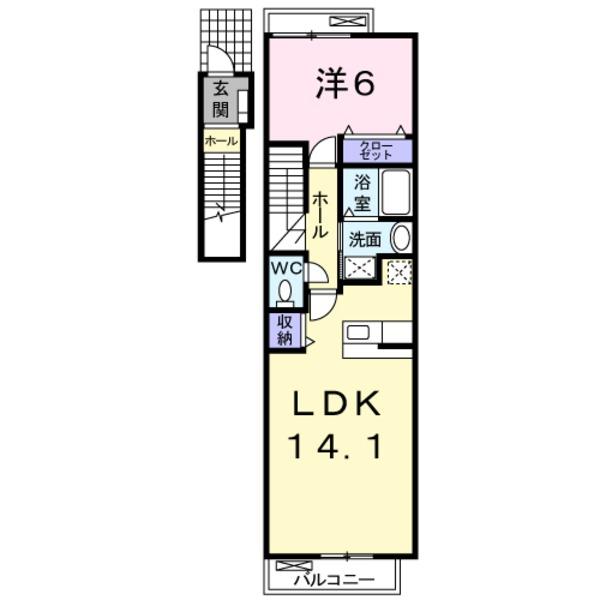 韮崎市大草町若尾のアパート