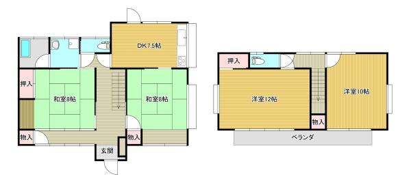 樋口貸家（小原西）