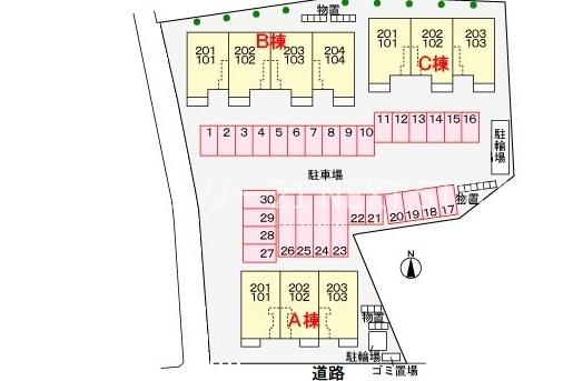 韮崎市藤井町北下條のアパート